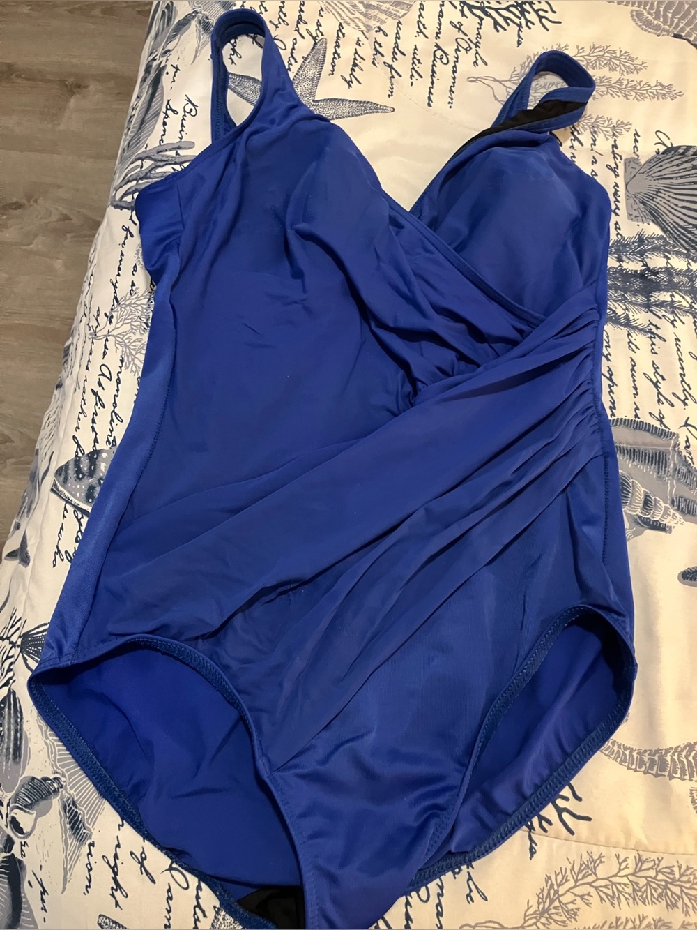 Women’s Royal blue 1 piece bathing suit
